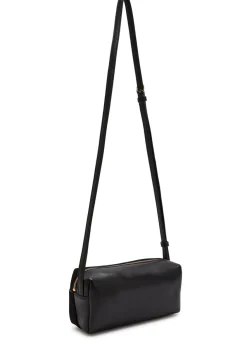 Kye mini suede and leather cross-body bag