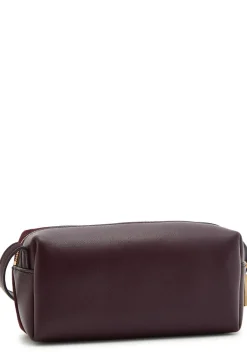 Kye mini suede and leather cross-body bag