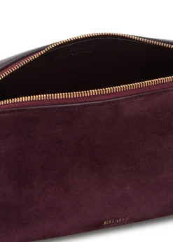Kye mini suede and leather cross-body bag
