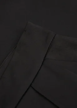 Kyra wide-leg satin trousers