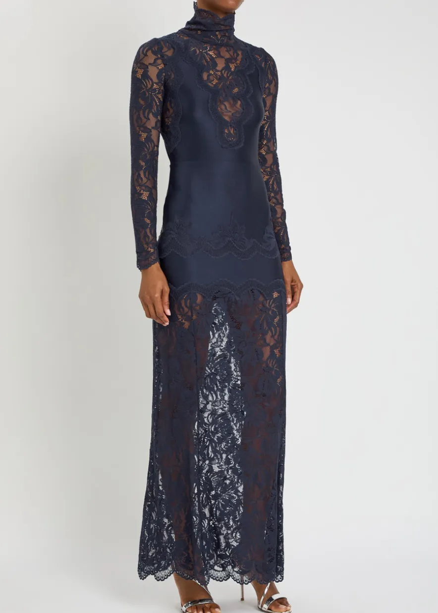 Lace maxi dress