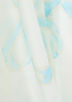Lace silk babydoll dress