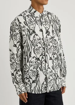 La Chemise Simon printed woven shirt