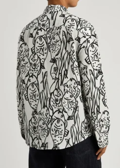 La Chemise Simon printed woven shirt