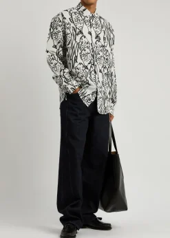 La Chemise Simon printed woven shirt