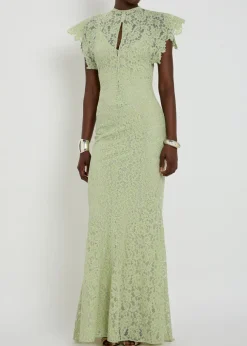 Laia floral lace maxi dress