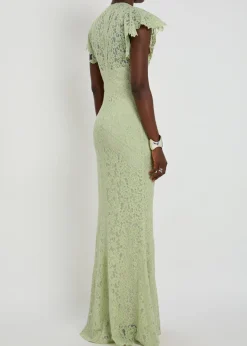 Laia floral lace maxi dress