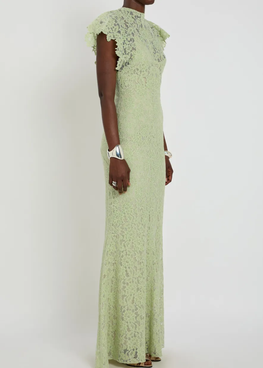 Laia floral lace maxi dress