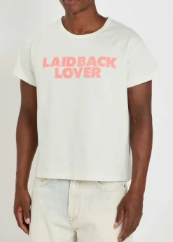 Laidback Lover printed cotton T-shirt