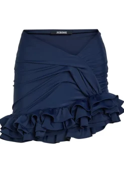 La Mini Jupe Playa ruffled mini skirt