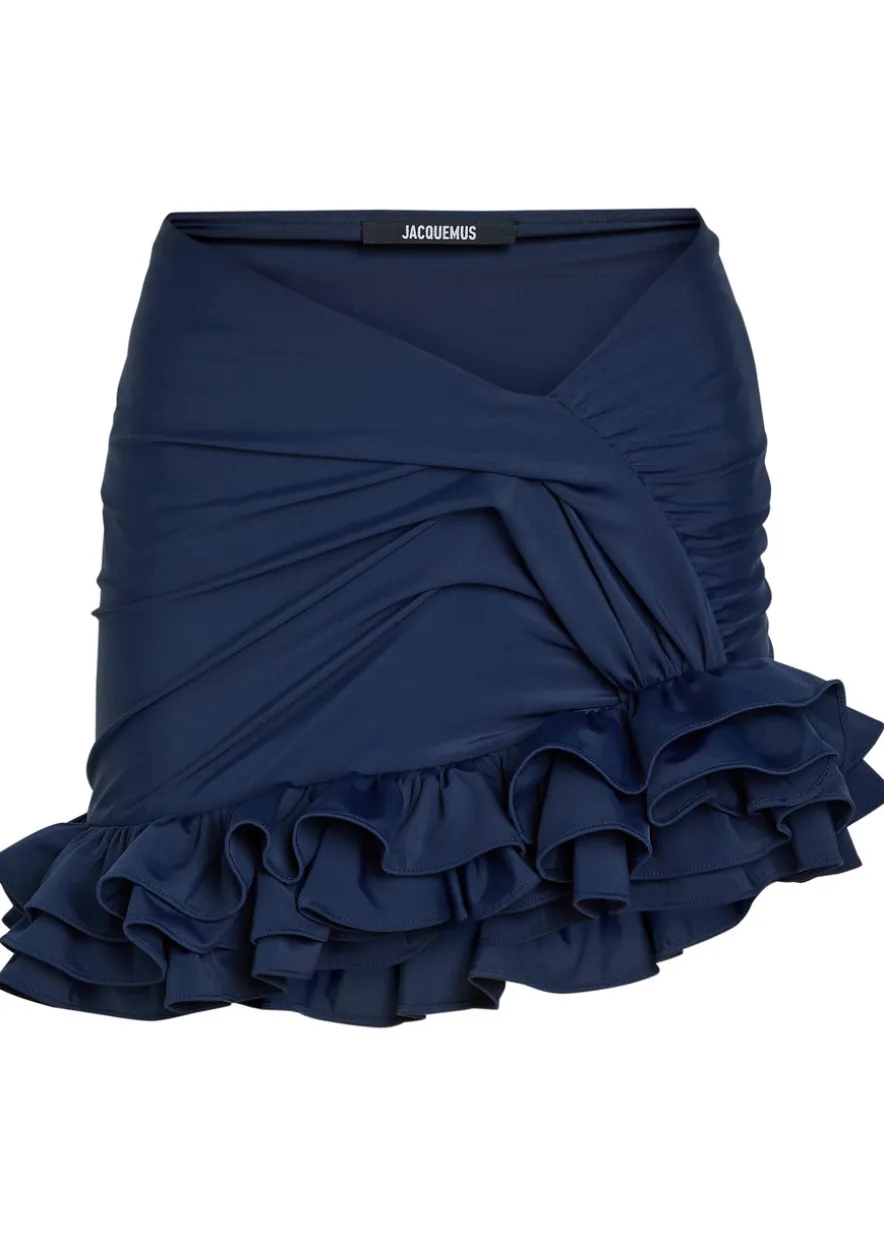 La Mini Jupe Playa ruffled mini skirt