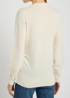Lamotte gathered cashmere cardigan