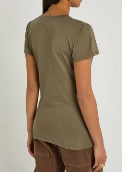 Lana crew-neck cotton T-shirt