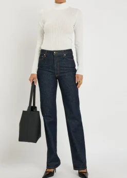 Lanie pointelle knit top