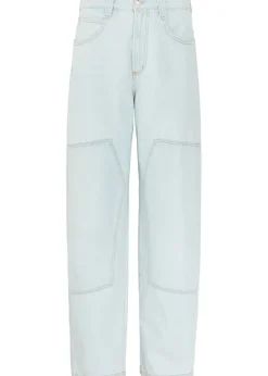 Laria Pieced barrel-leg jeans