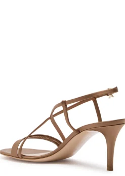 Larisse 70 satin sandals