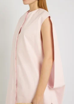 La Robe Berlingot cotton-poplin mini shirt dress