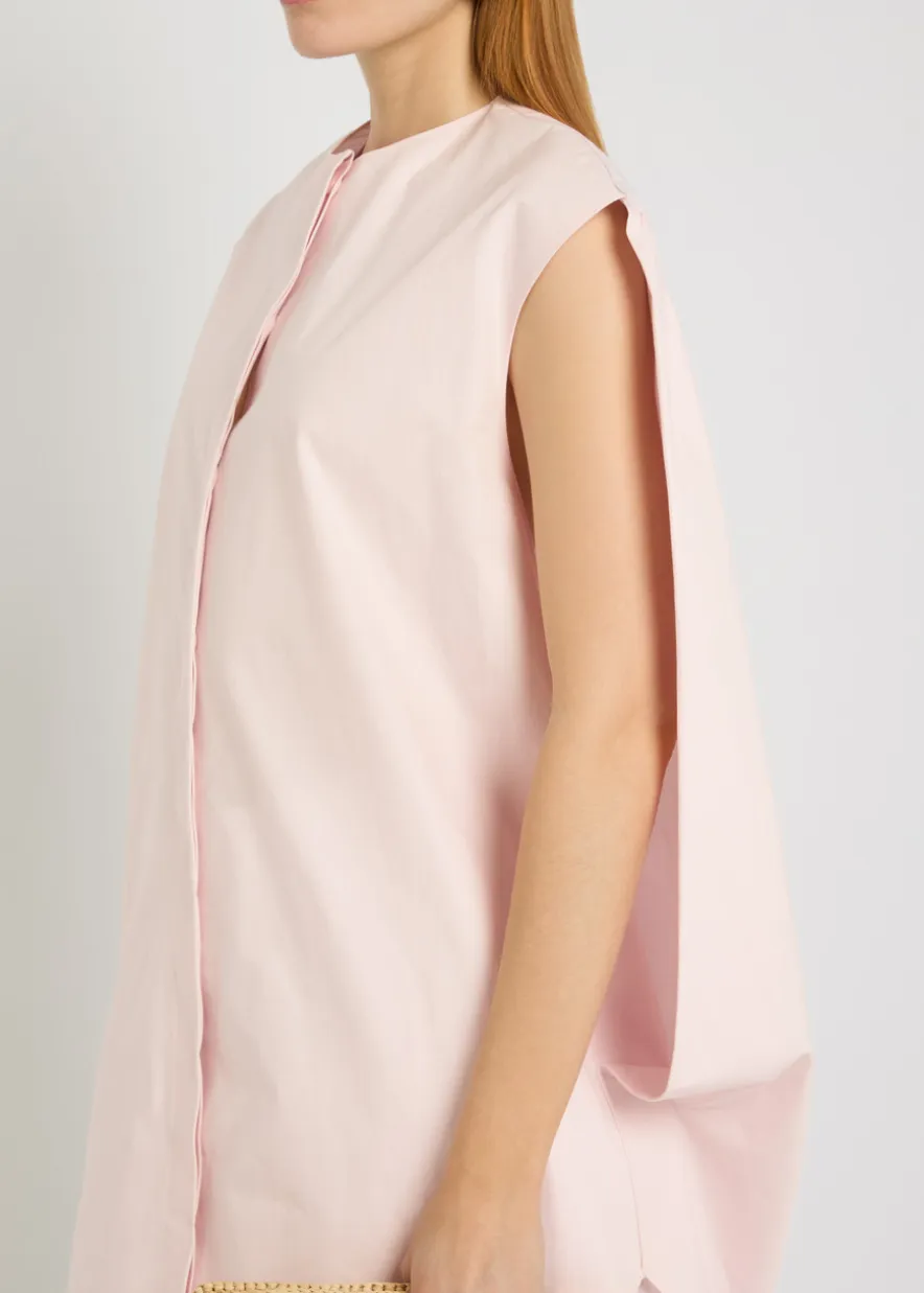 La Robe Berlingot cotton-poplin mini shirt dress