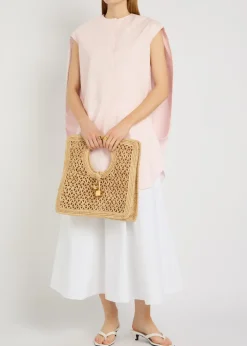La Robe Berlingot cotton-poplin mini shirt dress