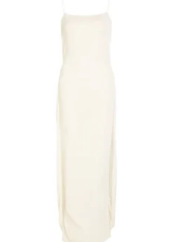 La Robe Maille Plumetis mesh maxi dress