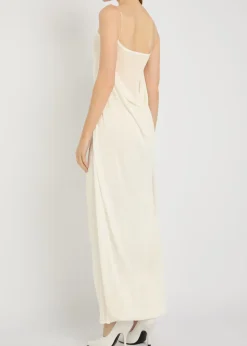 La Robe Maille Plumetis mesh maxi dress