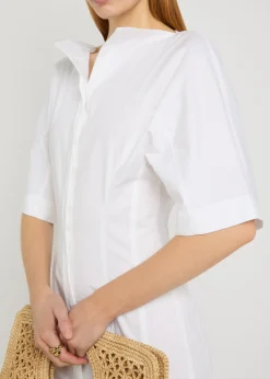 La Robe Moisson cotton-poplin midi dress