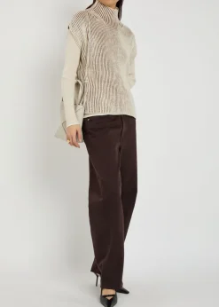 Lauren ribbed knit top