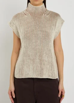 Lauren ribbed knit top