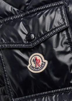 Lauros detachable-hood padded shell jacket
