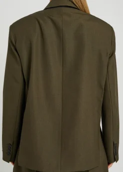 La Veste Carree wool blazer