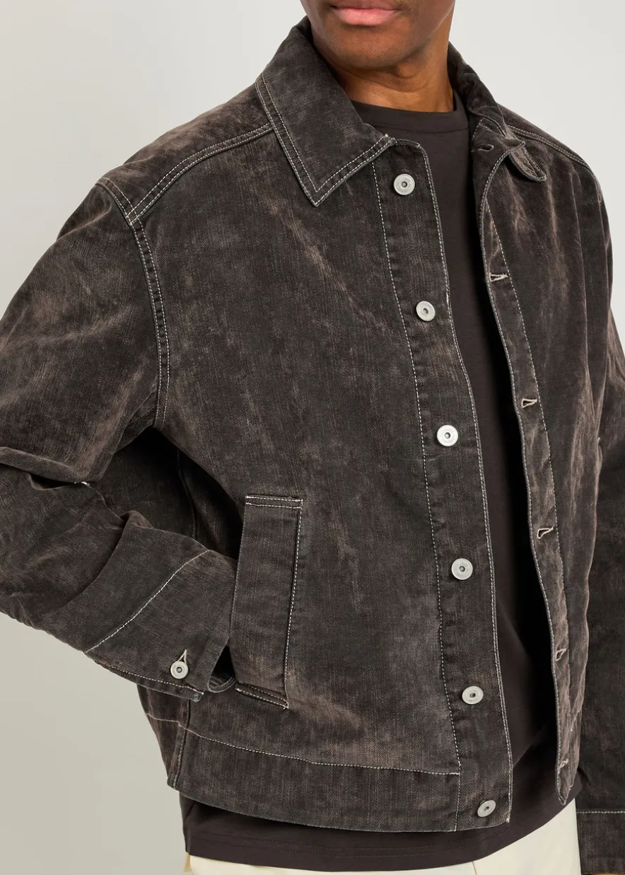 La Veste de-Nîmes Mirada brushed denim jacket