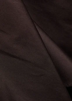 Lavinia darted cotton-poplin shirt