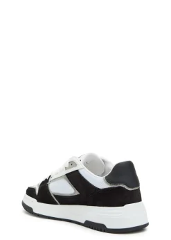 Lay Up panelled leather sneakers