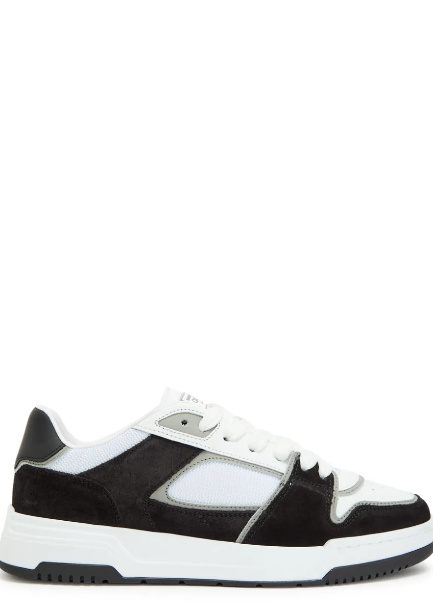 Lay Up panelled leather sneakers