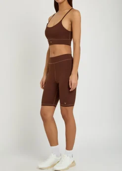 Leamington stretch-jersey bra top