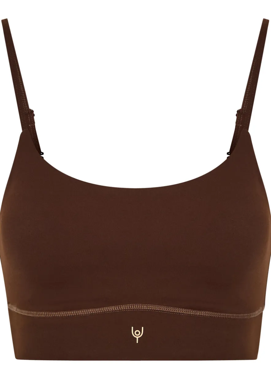 Leamington stretch-jersey bra top