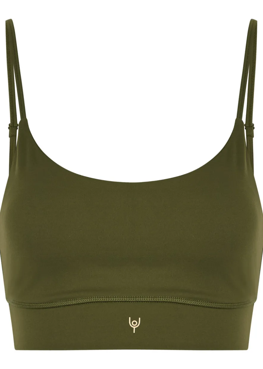 Leamington stretch-jersey bra top