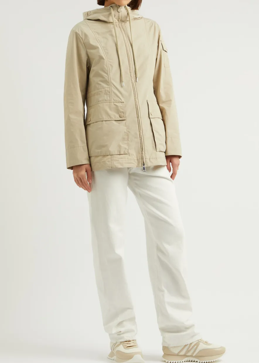 Leandro hooded shell jacket