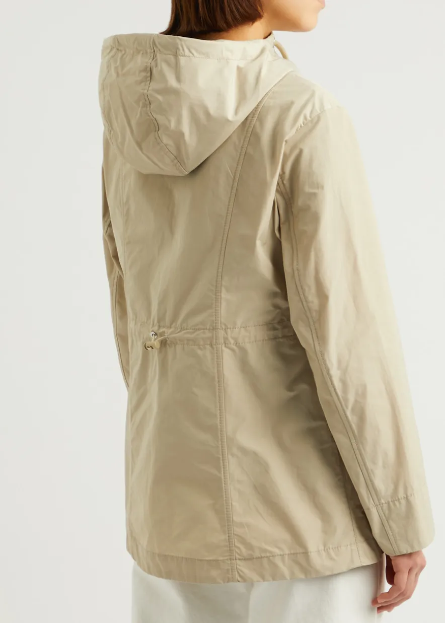 Leandro hooded shell jacket