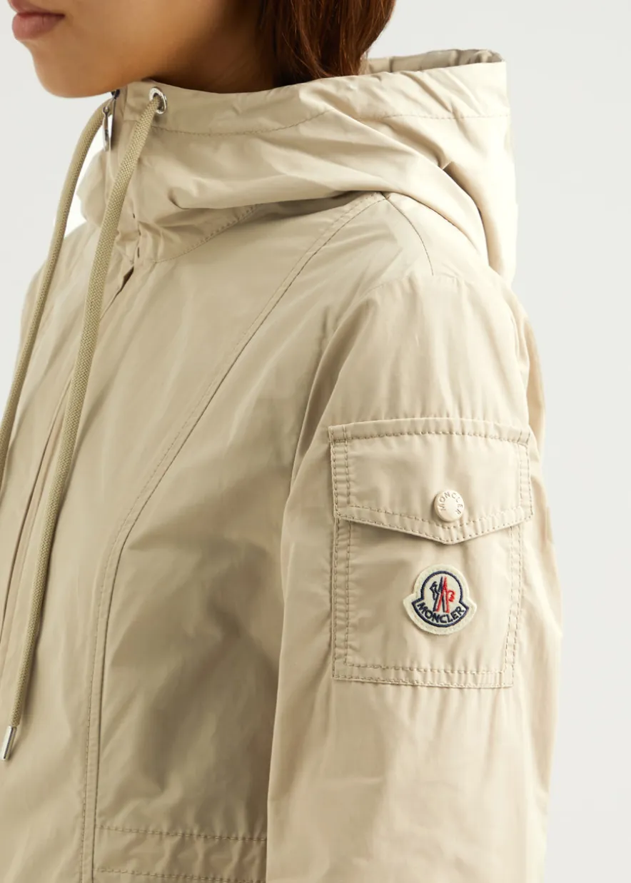 Leandro hooded shell jacket