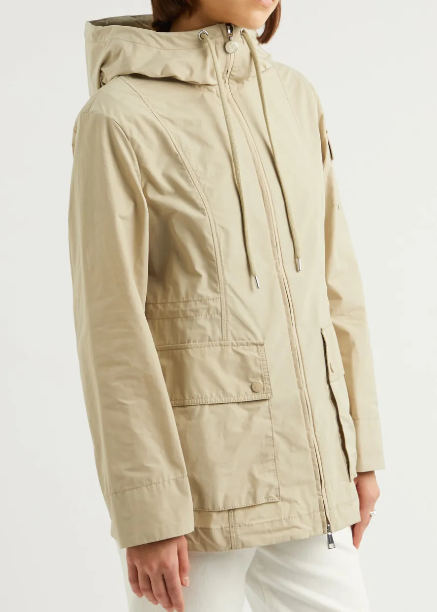 Leandro hooded shell jacket