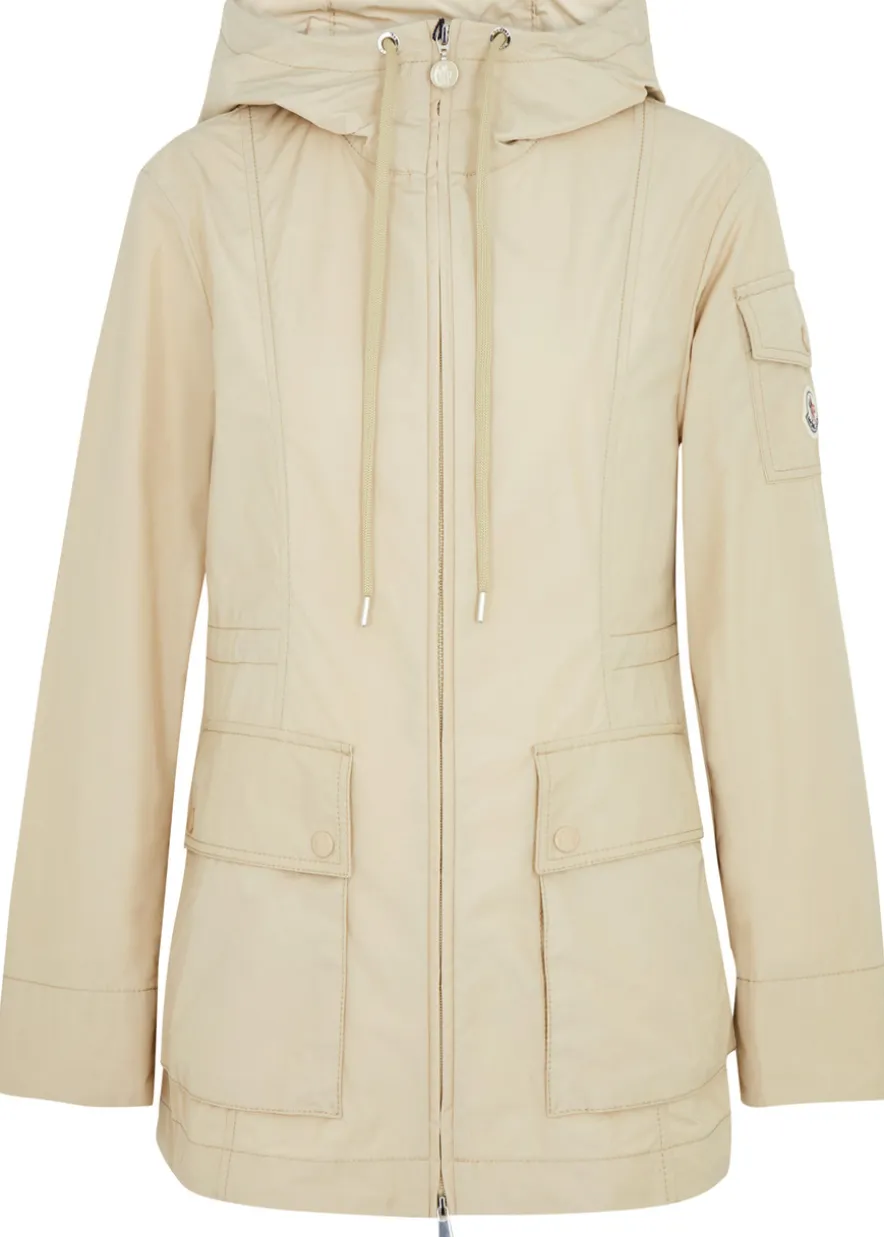 Leandro hooded shell jacket