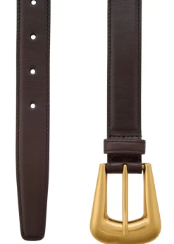 Leather belt