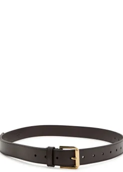 Leather belt