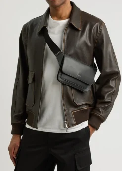 Leather belt bag