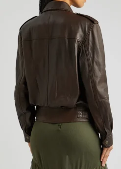 Leather jacket