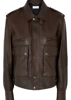 Leather jacket