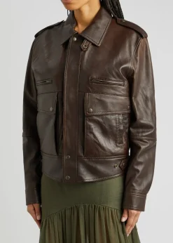 Leather jacket