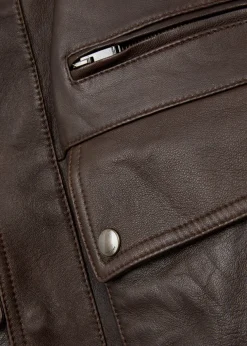 Leather jacket