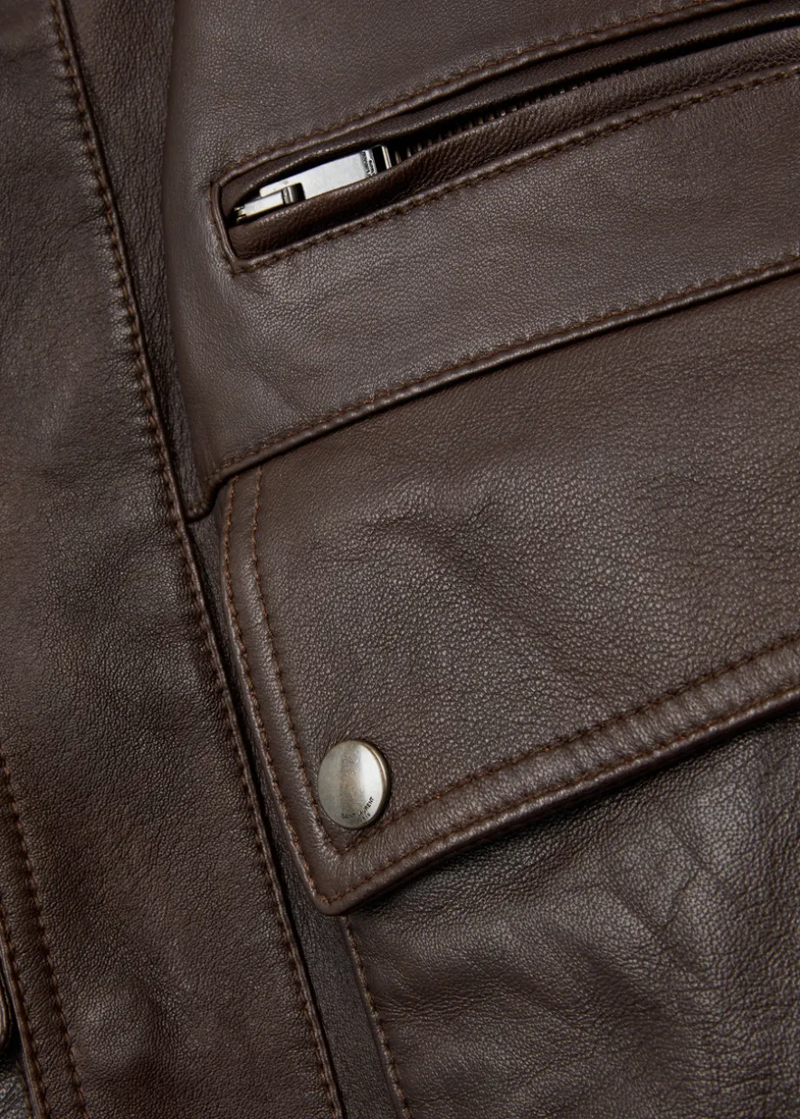 Leather jacket